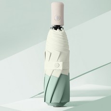 선빛 접이식 심플 무지 자동 손잡이 레이 원클릭 우산