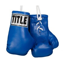 TITLE Miniple拳擊手套套組, 藍色