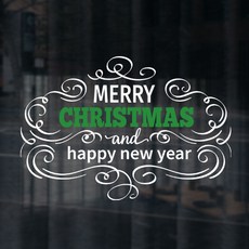 聖誕節字母裝飾貼紙, 19