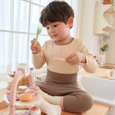 olomimi 舒適羅紋護肚九分家居服套裝