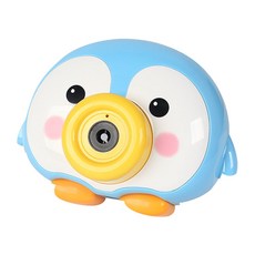 復活節動物相機泡泡機 小雞+背帶, 藍色（泡泡機）