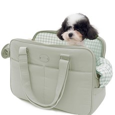 PETSLAND 寵物Moment Bag外出包 + 內墊組合, 森林卡其色