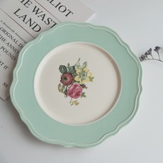 CARDA 碧桂園早午餐甜品盤 Home Cafe Plate, 薄荷花, 1個