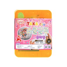 Taka史萊姆學校膠水+專用托盤, 隨機發貨（香水、零件、顏色、留言卡、葉子勺）