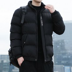 Starbean 男款字母簡約鋪棉外套