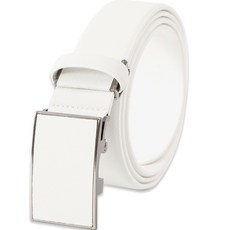 BLANC FLEUR 牛皮自動扣高爾夫腰帶