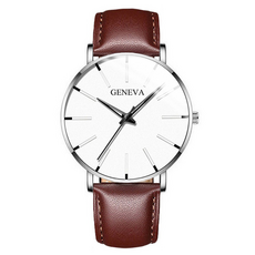 Daily Nest 高可視性運動手錶帶, 1個, 白色 + 棕色