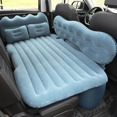 車用氣墊床 高級型+充氣筒, 休旅車, 靛藍（啞光）