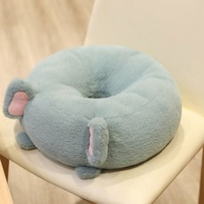 에나수 도넛 원형 방석, 코끼리, 1개