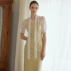 JuliynCalla 25HS Calla126 Terroirline AirineDress, 米色