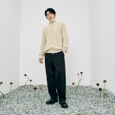 Mind Bridge 男款拉鍊開襟衫 MXCD7121