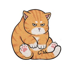 사막화 방지용 고양이 모래매트, 앉은캣, 1개