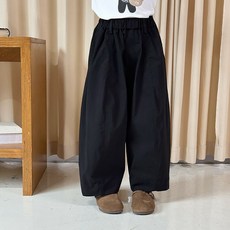 스타빈 여아용 와이드 데일리 밴딩 팬츠