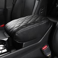 MAYTON Sportage NQ5 原廠相容 扶手收納 皮革記憶棉 中央扶手箱墊, 黑色, 1個