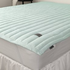 이블랑 국내 제조 아르떼 알러지케어 일반형 침대패드, 04 스카이블루