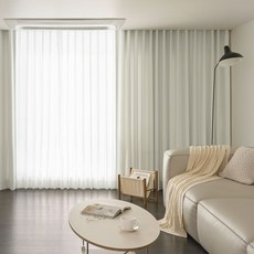 HANSSEM Cozy 遮光窗簾組, 米白色