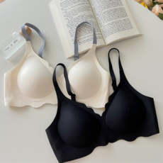 어리플 데일리 노와이어 심리스 브래지어 2p