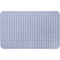 防滑浴墊 38 x 70cm, 灰色的, 1個