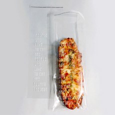 天運包裝 自黏OPP袋 長麵包人 透明 150 x 390 + 40 mm, 1個, 500入