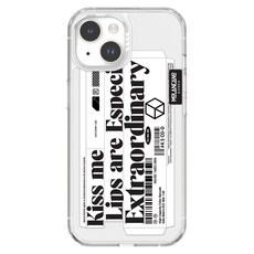 모란카노 아이폰 크리스탈 맥세이프 투명 유니크 디자인 휴대폰 케이스