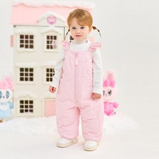 New Kids On Esther Bunny Little 閃亮荷葉邊鋪棉滑雪褲