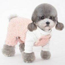 Hanbyulnara 可愛泰迪熊狗狗衣服, 粉紅色, 1個