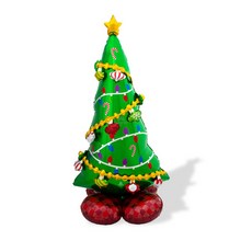 anagram AirLoonz 聖誕樹氣球, 單一顏色, 3個