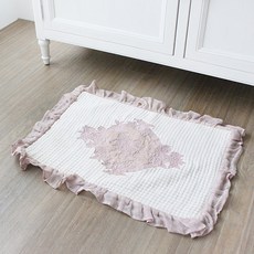 CoTe TaBLe Aileen 棉質浴墊, 白粉色, 1個