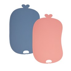 Innol TPU安全砧板 2入組, 藍莓/粉紅玫瑰