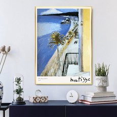 奇蹟家居裝飾 Henri Matisse 鋁框+精美海報灣套組, 金子