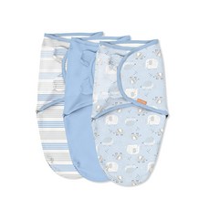 SwaddleMe 魔鬼氈孩童包巾組 3入 S號