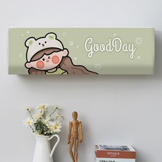 冷氣壁掛式印花防塵罩, Good Day