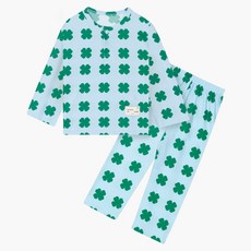 Uni FRIend 童款幸運草長袖睡衣睡褲組