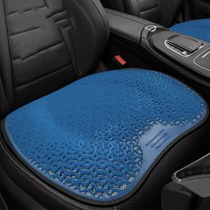 Ez2mk 冰涼透氣減壓蜂巢坐墊 MS-730, 藍色, 1個