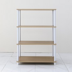 DECO FURNITURE 預製方形貨架櫃 800 3 層, 橡木