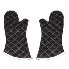 HIMMEL 矽膠塗層烤箱手套 雙手套組 43cm, 混合色, 1套