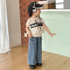 CONTIKIDS 女童靴型寬版牛仔褲