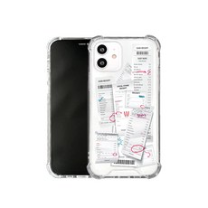 까미또 티켓팅 패치 방탄 휴대폰 케이스