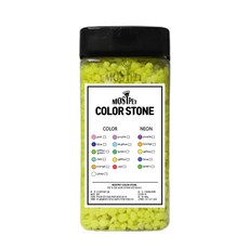 모스트펫 컬러스톤 수조장식 800g, 형광노랑, 1개