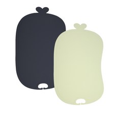Innol TPU安全砧板 2入組, 黑魚子醬/鱷梨
