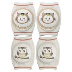 Veissue 護膝, 微笑貓咪款+貓頭鷹款, 4個