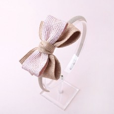 HAIRBOW 女童用克萊爾蝴蝶結髮帶