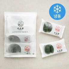 소소담 모시떡 4개입 (냉동), 400g, 1개입, 1개
