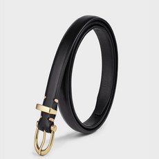 여성용 청바지에 잘어울리는 심플 벨트