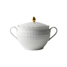 CASA MUUTTI 附蓋雙耳瓷鍋, 金黃色, 1個