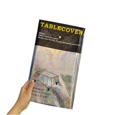 Market Pio 廚房鋁製珠光一次性桌布 類型 3, 1入, 3個