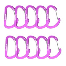 Life Bag 戶外彩虹登山扣 10入, 05, 10個