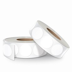 01SEALs 模造紙圓形素色捲筒貼紙 35mm R-65 500張入, 單一顏色, 2個