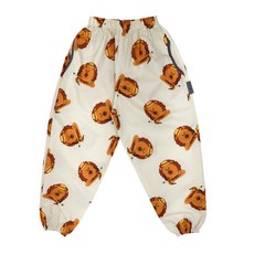 bebe chouette 孩童獅子印花防水褲, 獅子款