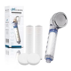 리드홈 자연을 담은 편백나무 웰스킨 샤워기 + 바디필터 3p + 헤드필터 3p 세트, 1개